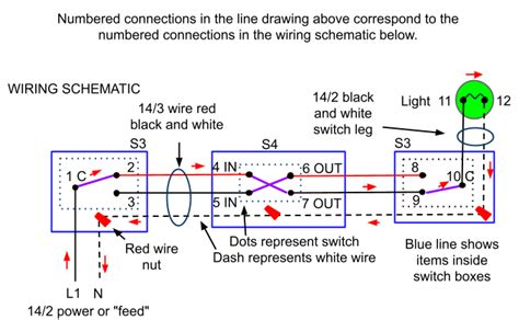 4 Way Switch Wiring Wiring Diagram And Schematics