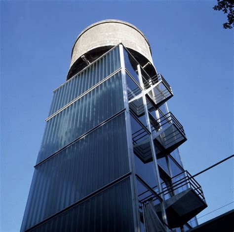 Contemporary Water Tower Brasschaat Wave Avenue