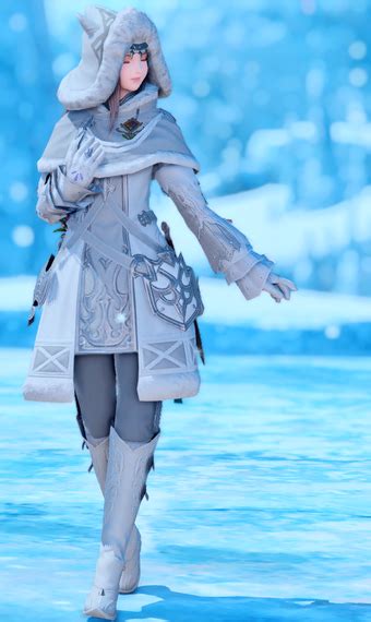 A Jewel In The Snow Eorzea Collection Winter Adventure Outfit