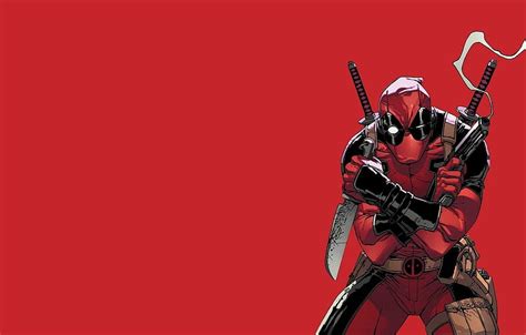 Red Gun Smoke Knife Costume Weapons Red Swords Gun Deadpool