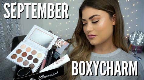 September Boxycharm Unboxing Best Makeup Subscription Box Youtube