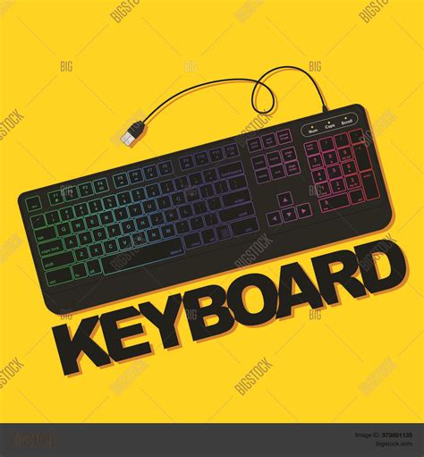 Gaming Keyboard Vector And Photo Free Trial Bigstock
