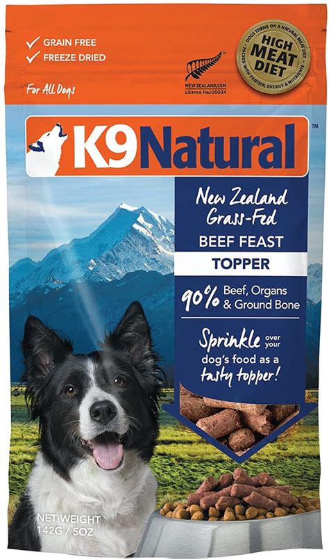 While it may be confusing to sift. Freeze Dried Dog Food Topper By KNaturalPerfect Grain ...