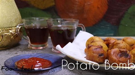 Potato Bomb How To Make Potato Bomb By Food Tech Youtube