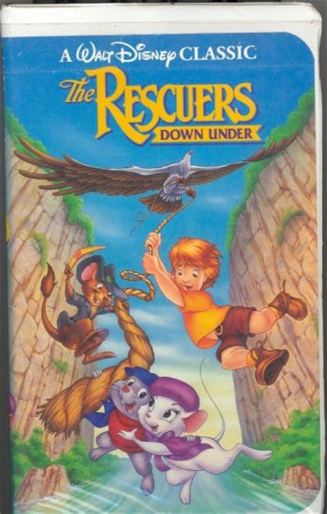 The Rescuers Down Under ~ Walt Disney Classic ~ Vhs Tape 1991