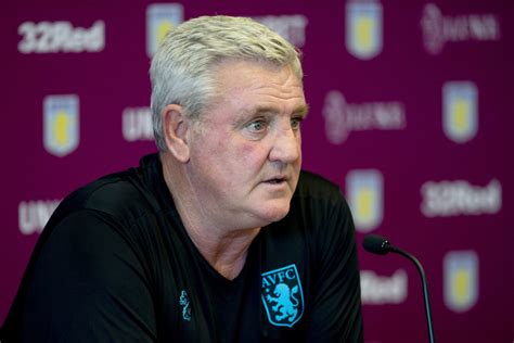 aston villa boss steve bruce reacts to cabbage throwing incident