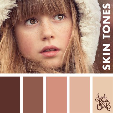 How To Color Skin Tones Skin Color Palette Colors For Skin Tone Skin Palette