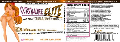 CURVIMORE ELITE Breast Enlargement Butt Enhancement Lip Plumping Pills EBay