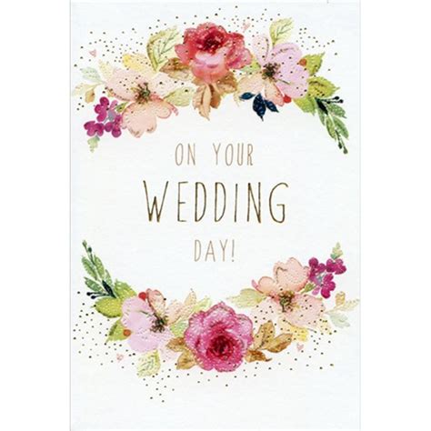 Pictura On Your Wedding Day Floral Frame Sara Miller Wedding