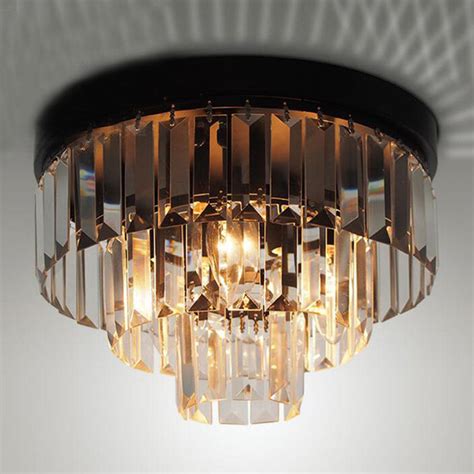 These smaller rooms may include bedrooms, bathrooms, hallways, or. Modern Simply LED Cake Crystal Ceiling Light Bedroom Lamp ...