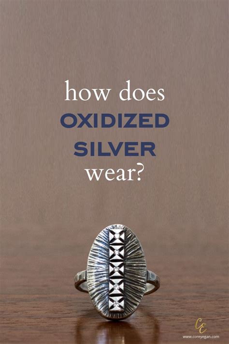 How Does Oxidized Silver Wear Jewelry Knowledge Blackened Silver