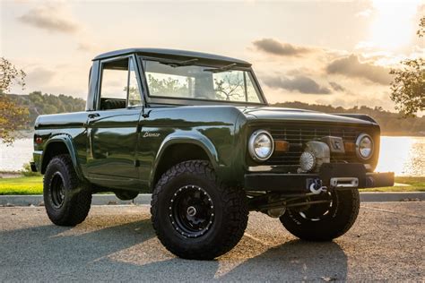 1969 Ford Bronco V8 Pickup Conversion For Sale On Bat Auctions Closed