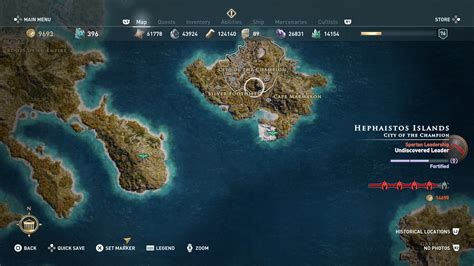 Assassins Creed Odyssey Interactive Map Maping Resources