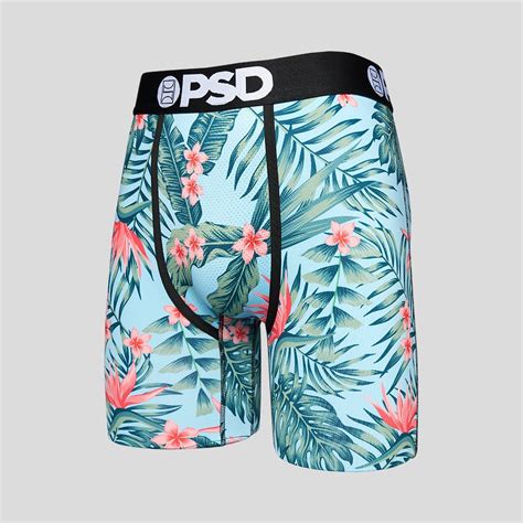 Tropical Hawaii Boxer Briefs Psd Underwear