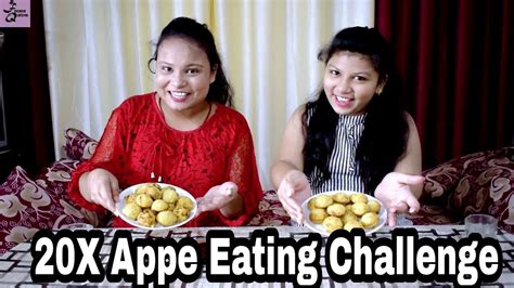 20x Appe Eating Challenge Food Eating Challenge Appe Eating Challenge Youtube