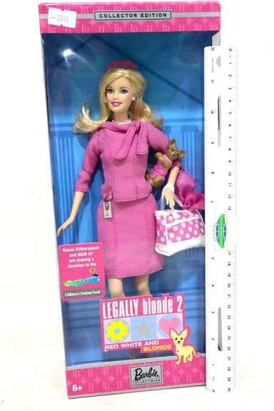 Legally Blonde Barbie Collector Edition Bunting Online Auctions