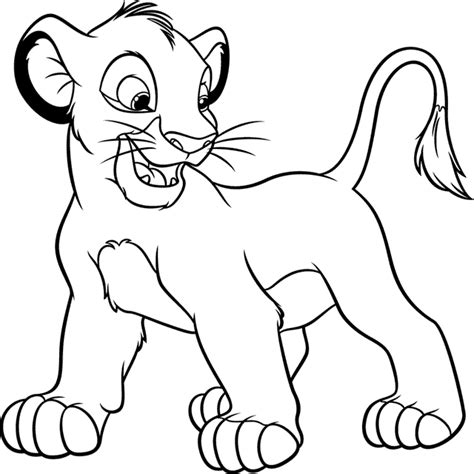 Sarabi coloring page | free printable coloring pages. Lion King Simba Coloring Pages - GetColoringPages.com