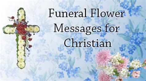 Religious Sympathy Messages For Funeral Flowers 24 Funeral Flower