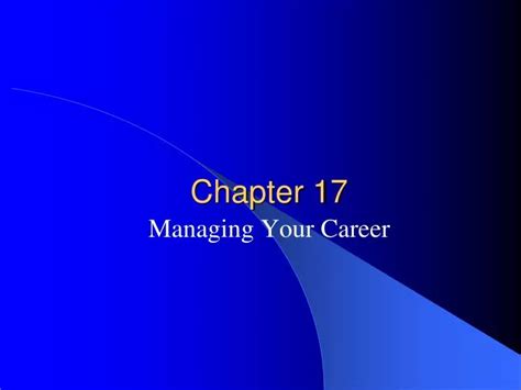 Ppt Chapter 17 Powerpoint Presentation Free Download Id6014176