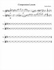 composition lesson Sheet music for Viola (String Duet) | Musescore.com
