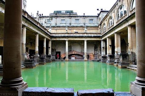 Visiting The Roman Baths In Bath England The Wanderblogger Bath