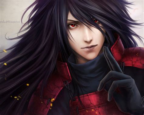 Uchiha Madara Anime Boys Long Hair Red Eyes Wallpapers Hd Desktop