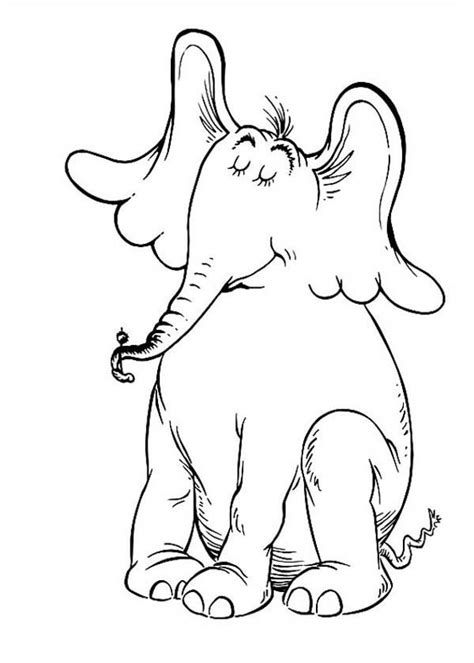 horton hears a who coloring pages | Dr seuss coloring sheet, Dr seuss coloring pages, Coloring
