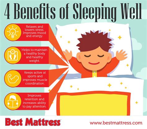 4 Benefits Of Sleeping Well Best Mattress