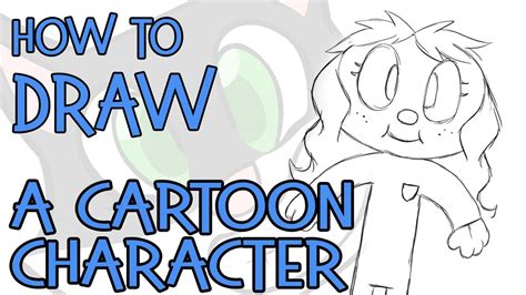 How To Draw A Cartoon Character Draw Cartoons Youtube