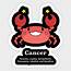 Cancer Zodiac Sign Horoscope  Horoscopes Sticker TeePublic