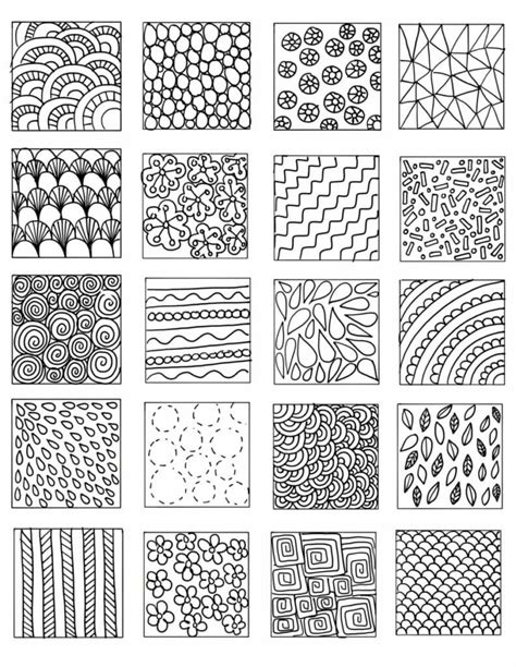 100 Patterns To Draw Cool And Inspiring Patterns