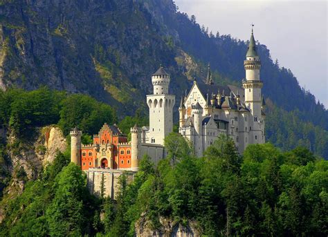 Alemanha Neuschwanstein Castle Germany Bavarian Alps