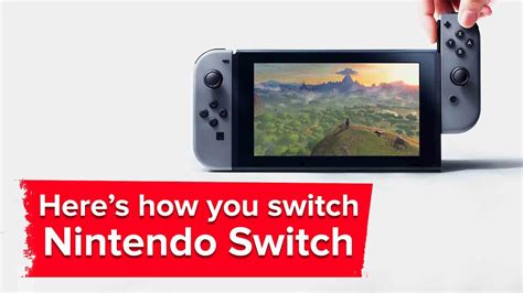 Heres How Switching The Nintendo Switch Works YouTube