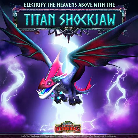 All New Titan Shockjaw Stirs Campus School Of Dragons