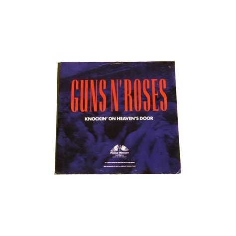 Guns N Roses ‎ Knockin On Heaven S Door 1992 Geffen Records ‎ Gfst 21 Maxi Single