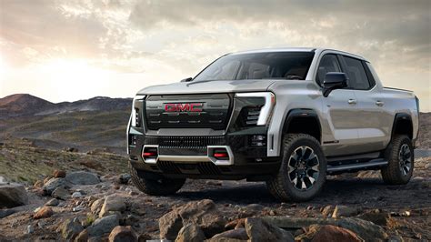 First Look At 2024 Gmc Electric Pickup With 400 Mile Driving Range And