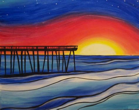 The Premier Paint And Sip Experience Muse Paintbar Painting Coastal