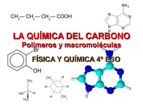 Química Del Carbono Polímeros Y Macromoléculas