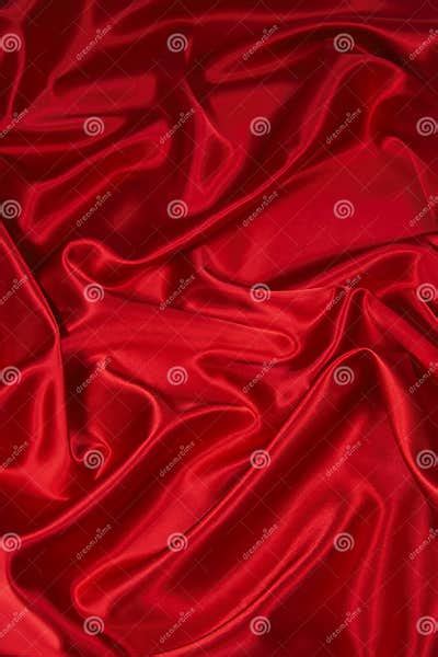Red Satinsilk Fabric 2 Stock Photo Image Of Satin Scarlet 441022