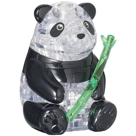 Shop 3d Crystal Panda 41 Piece Puzzle Free Shipping On Orders Over