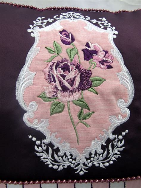 Beautiful Cushion By Stitchingart Machine Embroidery Designs This Set