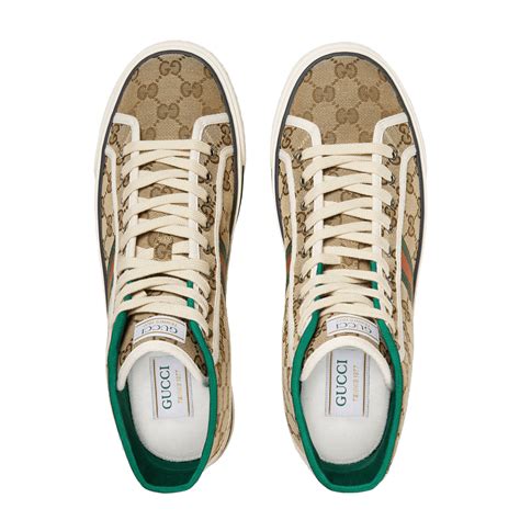 Gucci Mens Gucci Tennis 1977 High Top Sneaker Enigma Boutique