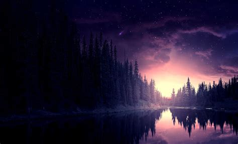 How To Create A Starry Night Scene In Photoshop Psd Stack