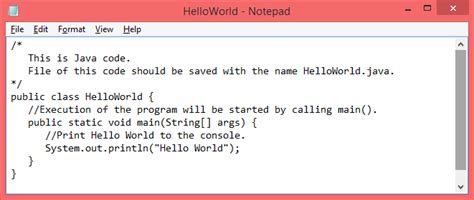 Learn Java From Basic To Advanced Hello World Program