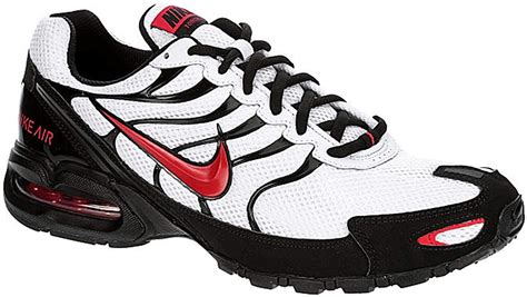 Nike Mens Air Max Torch 4 Running Shoes 14 Whiteuniversity Red Black