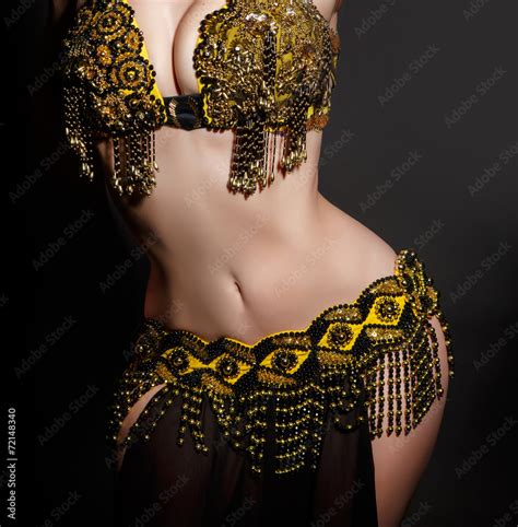 Arabian Belly Dancer Sexy Woman Dancing Bellydance Stock Photo Adobe