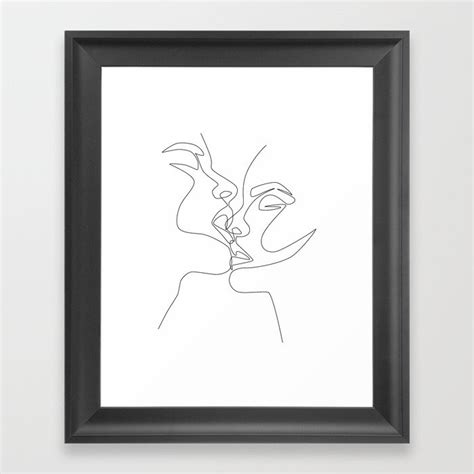 Intense And Intimate Framed Art Print By Explicit Design Society6