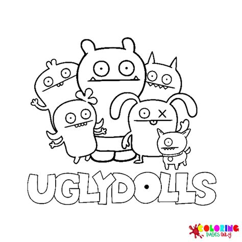 41 Free Printable Uglydolls Coloring Pages
