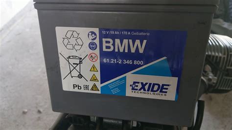 Unsere anlasser passen optimal zu modellen von bmw, ducati. BMW R1150GS battery original - BMW 61.21-2 346 800 - BMW R ...