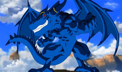 Blue Dragon On Akiratoriyamafans Deviantart Blue